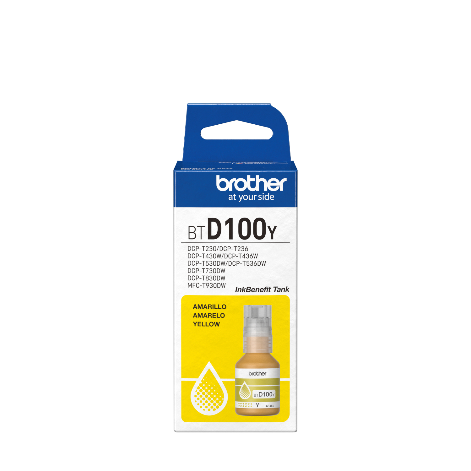 Brother BTD100 Yellow Ink Cartridge