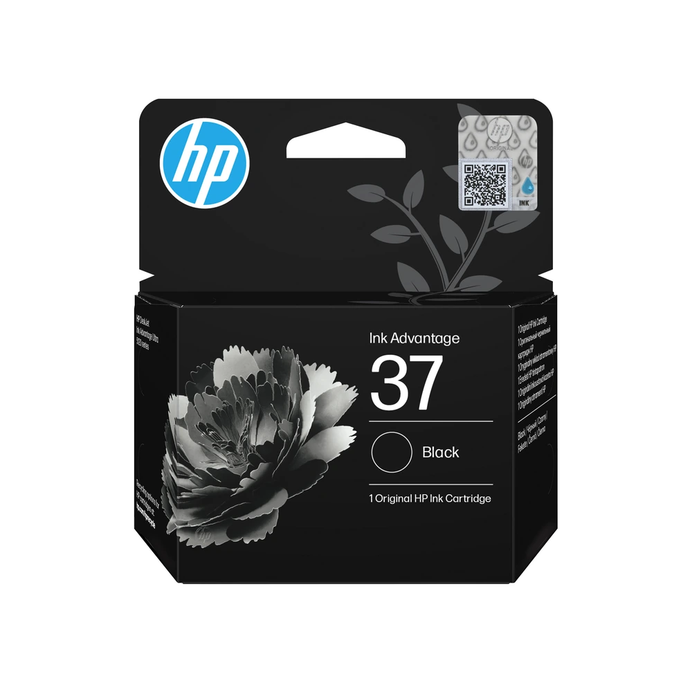 HP 37 Black Ink Cartridge - 7FP45AE