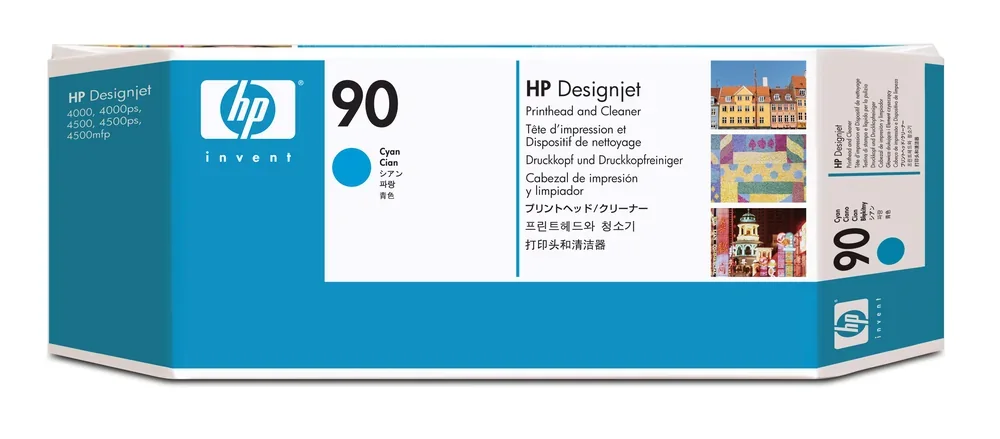 HP 90 Cyan Printhead - C5055A
