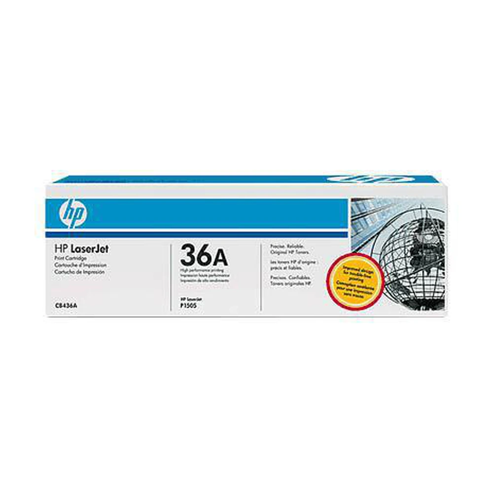 HP 36A Black Toner Cartridge - CB436A