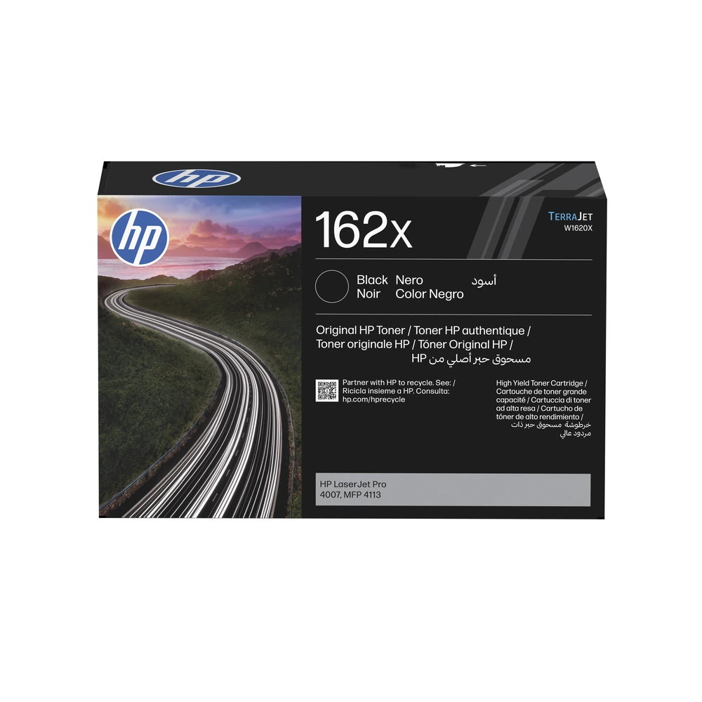 HP 162X Black Toner Cartridge - W1620X