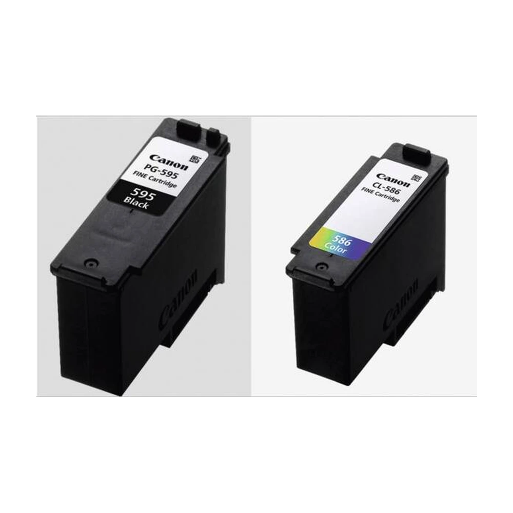Canon PG-595 + CL-586 Ink Cartridge + Photo Paper Value Pack - 7171C004
