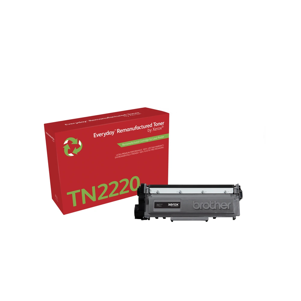 Xerox TN2220 Black High Yield Toner Cartridge - 106R02634