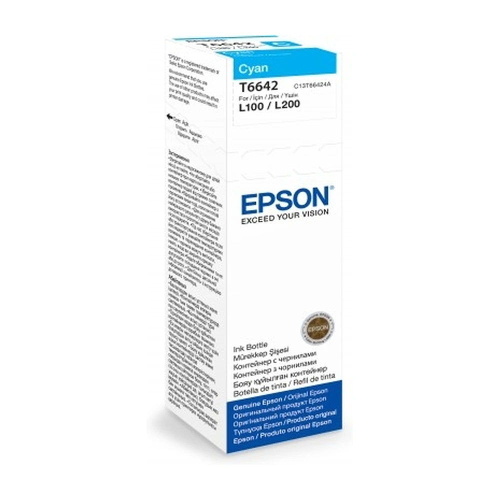 Epson T6642 Cyan Ink Bottle - C13T66424A