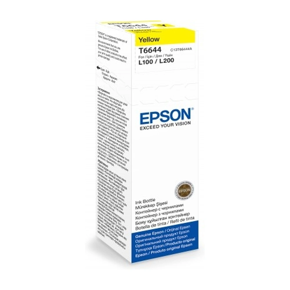 Epson T6644 Yellow Ink Bottle - C13T66444A