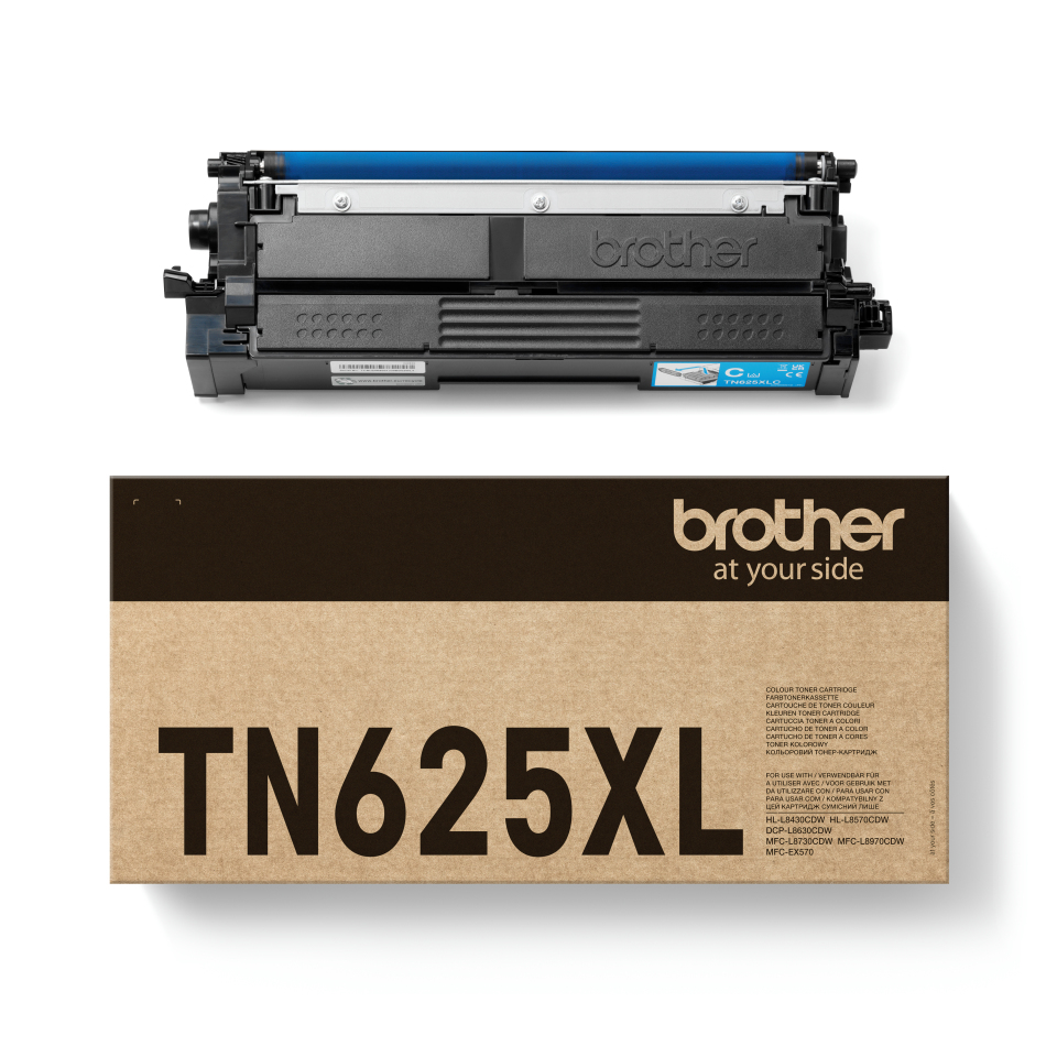 Brother TN-625XL Cyan Toner Cartridge