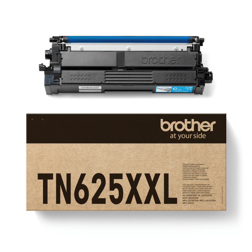Brother TN-625XXL Cyan Toner Cartridge