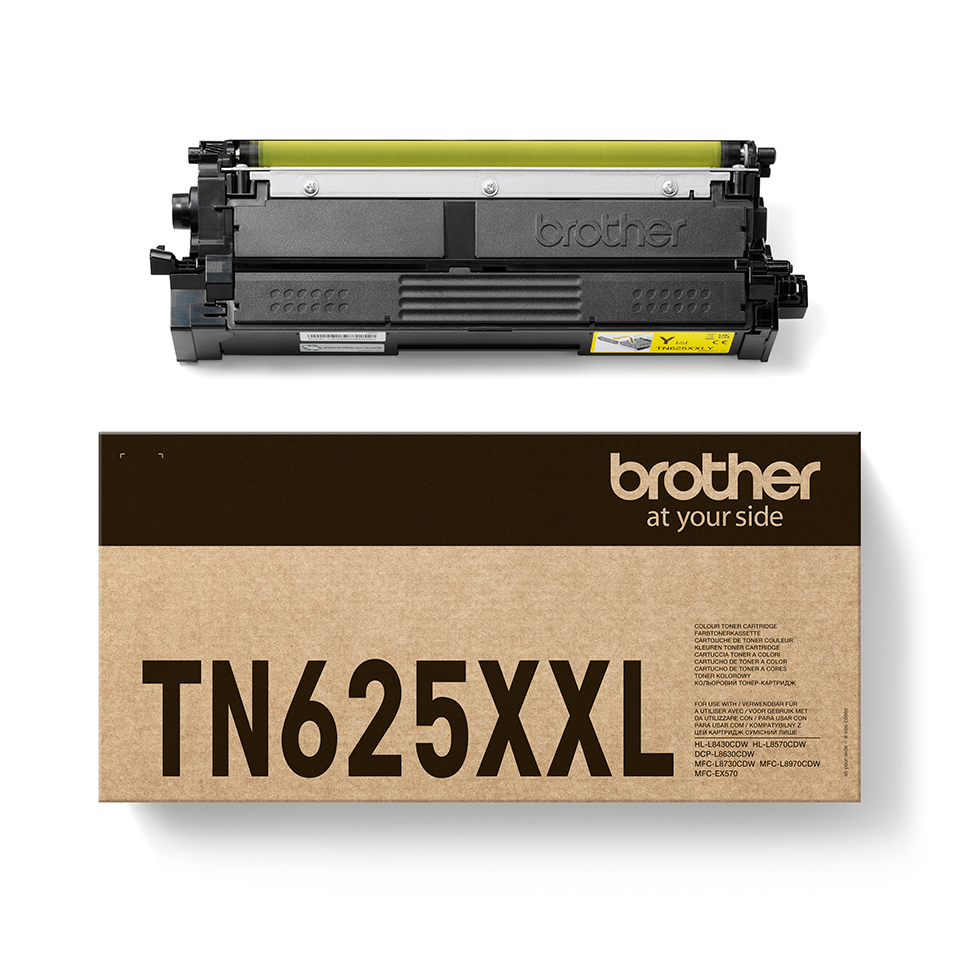 Brother TN-625XXL Yellow Toner Cartridge