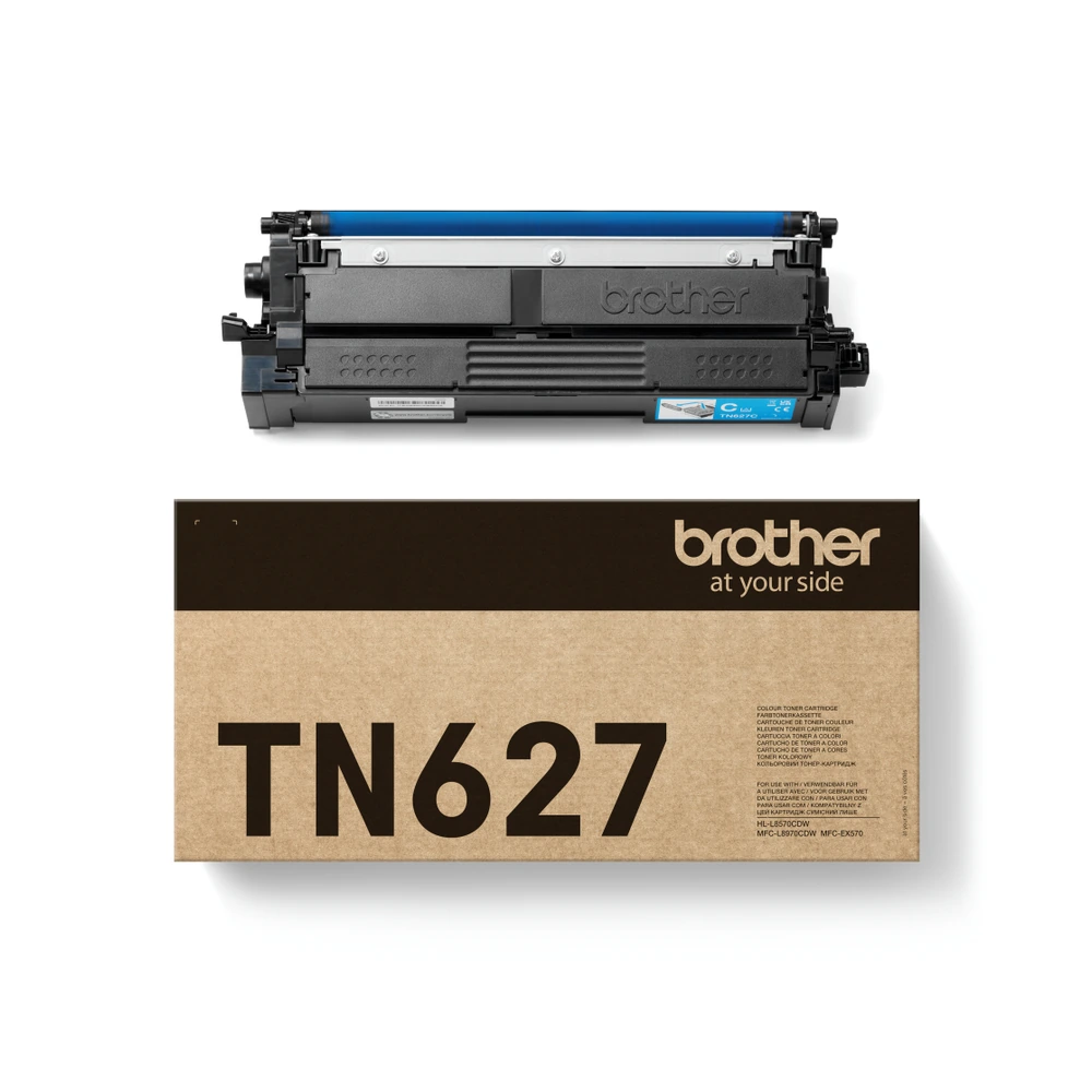 Brother TN-627 Cyan Toner Cartridge