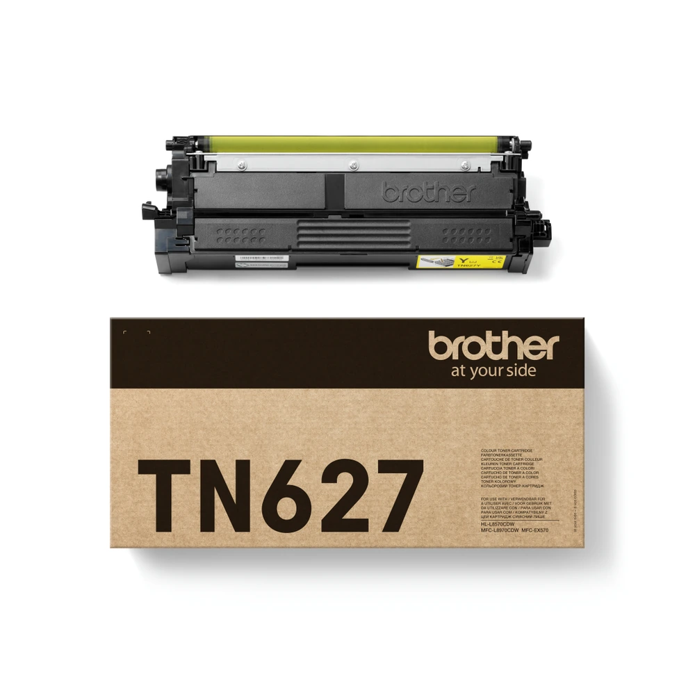 Brother TN-627 Yellow Toner Cartridge