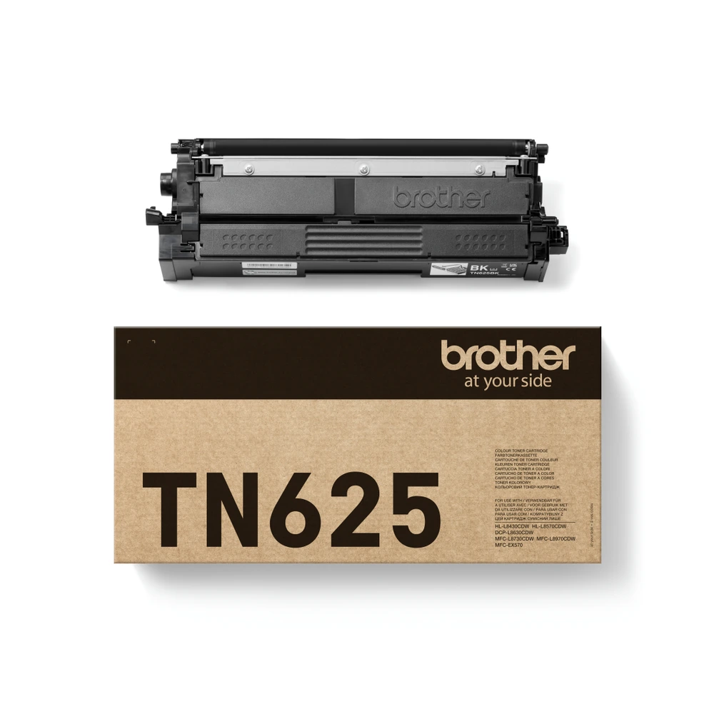 Brother TN-625 Black Toner Cartridge - TN-625BK