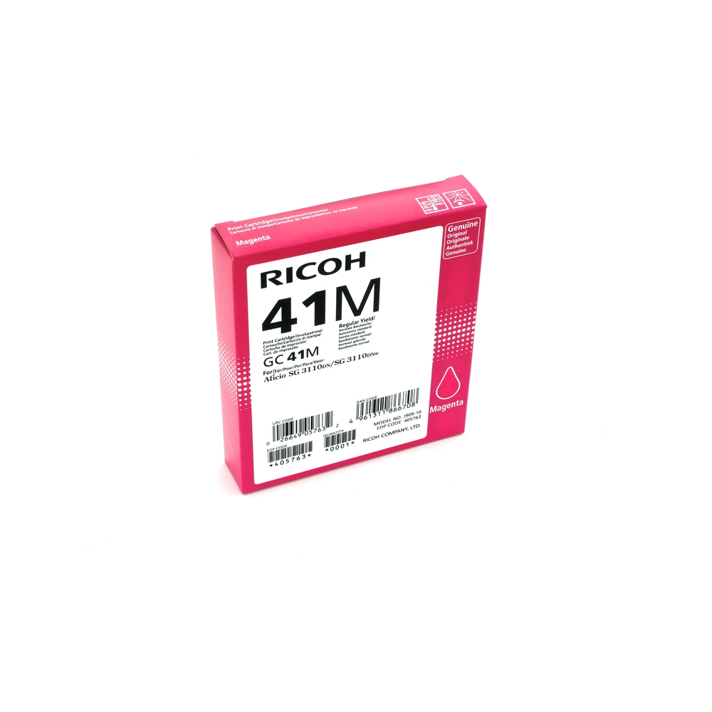 Ricoh GC41 Magenta Ink Cartridge - 405763