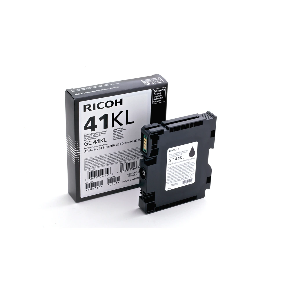 Ricoh GC41BKL Black Ink Cartridge - 405765