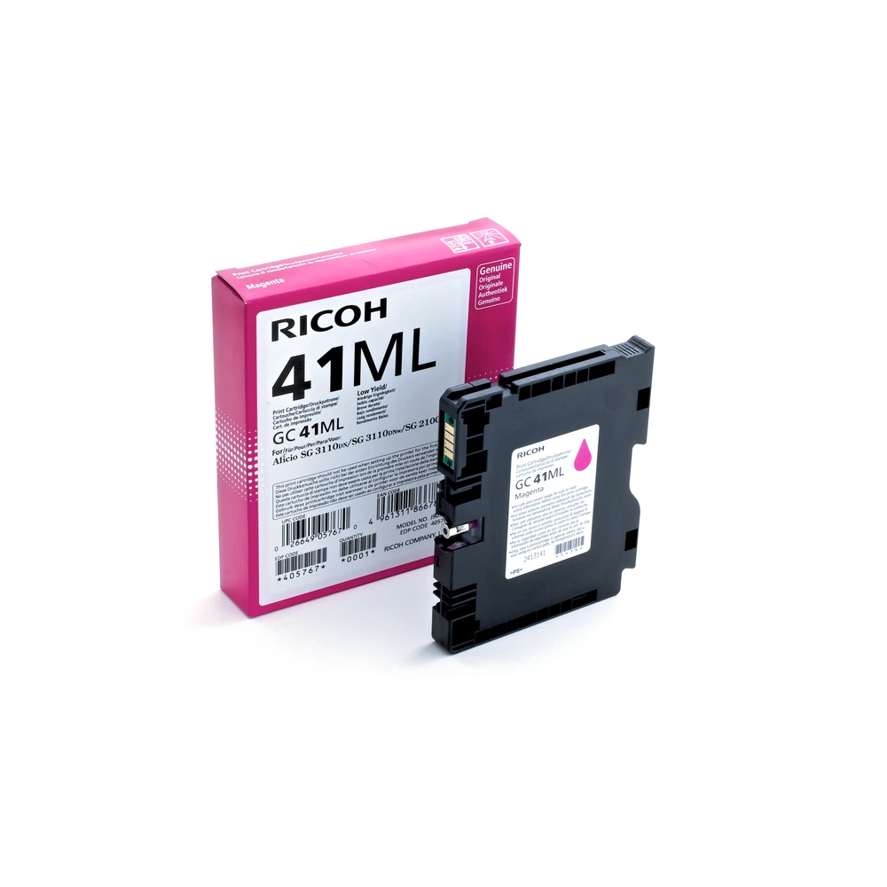 Ricoh GC41ML Magenta Ink Cartridge - 405767
