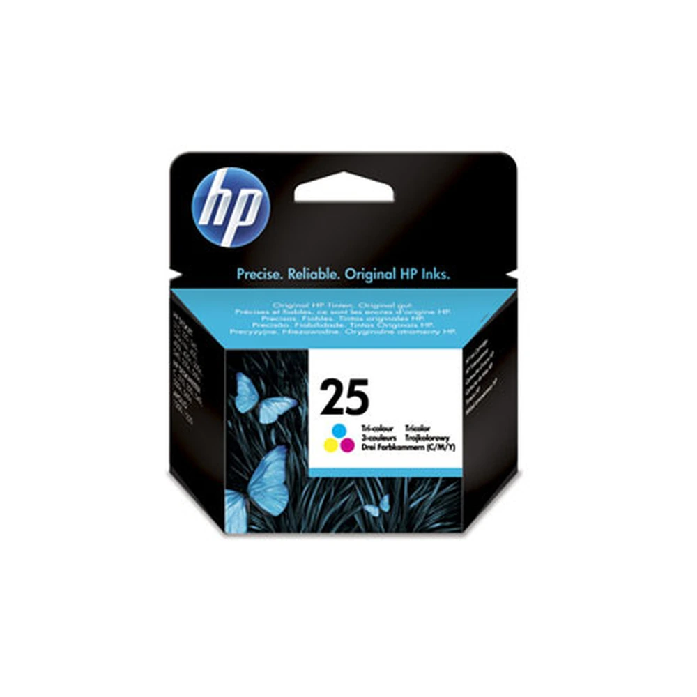 HP 25 Tri-Colour Ink Cartridge - 51625AE
