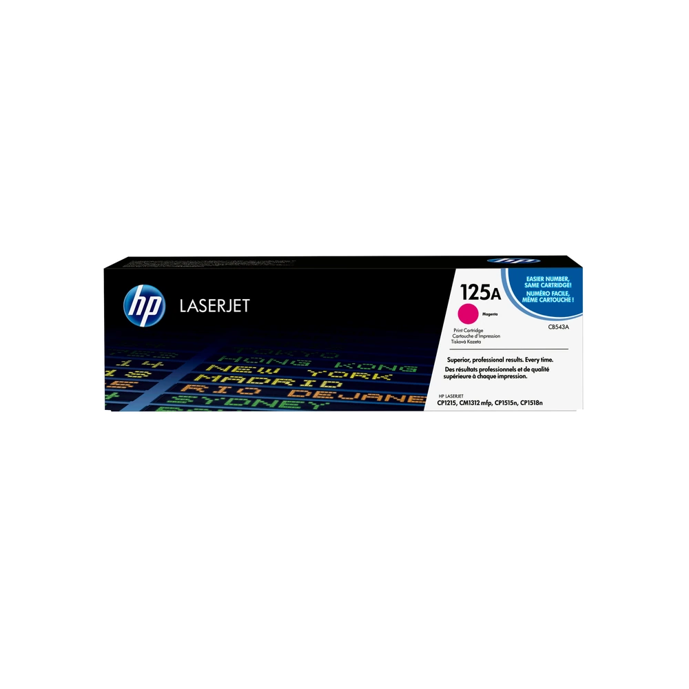HP 125A Magenta Toner Cartridge - CB543A