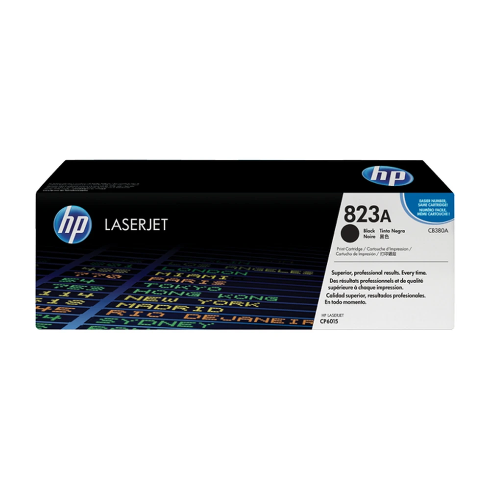 HP 823A Black Toner Cartridge - CB380A