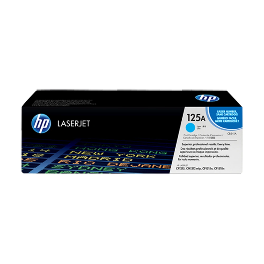 HP 125A Cyan Toner Cartridge - CB541A