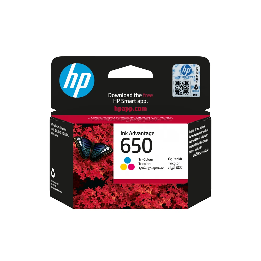 HP 650 Black Ink Cartridge - CZ101AE
