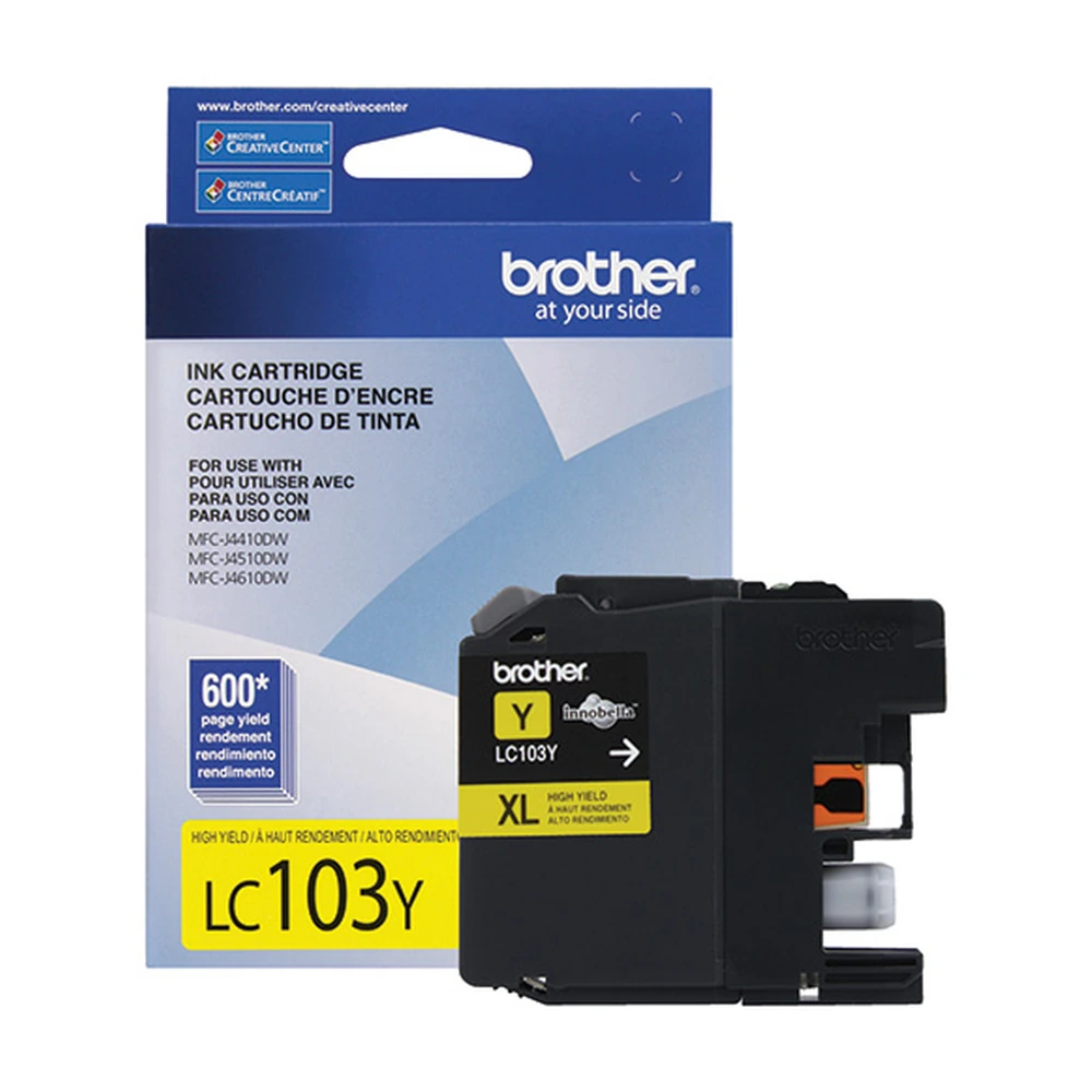 Brother LC103 Yellow Ink Cartridge