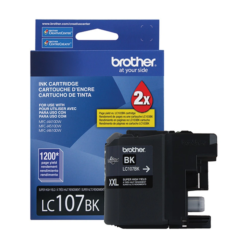 Brother LC107 Photo Black Ink Cartridge - LC-107BK
