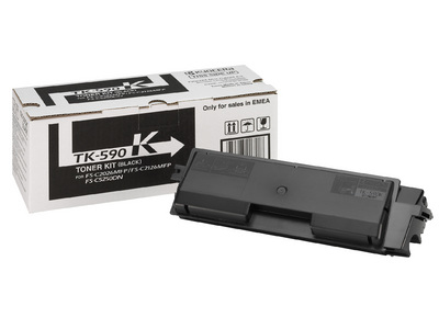KYOCERA TK-590 Black Toner Cartridge - TK-590BK