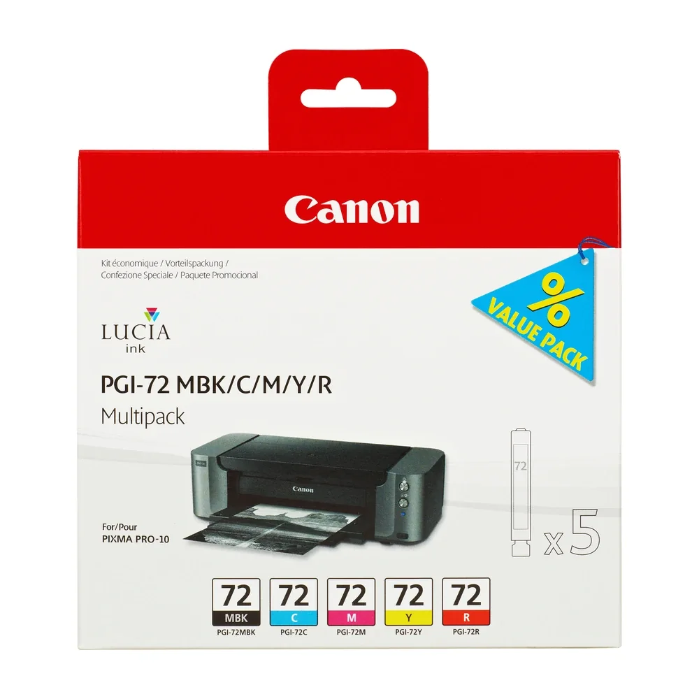Canon PGI-72 Ink Cartridge Multipack - 6402B009