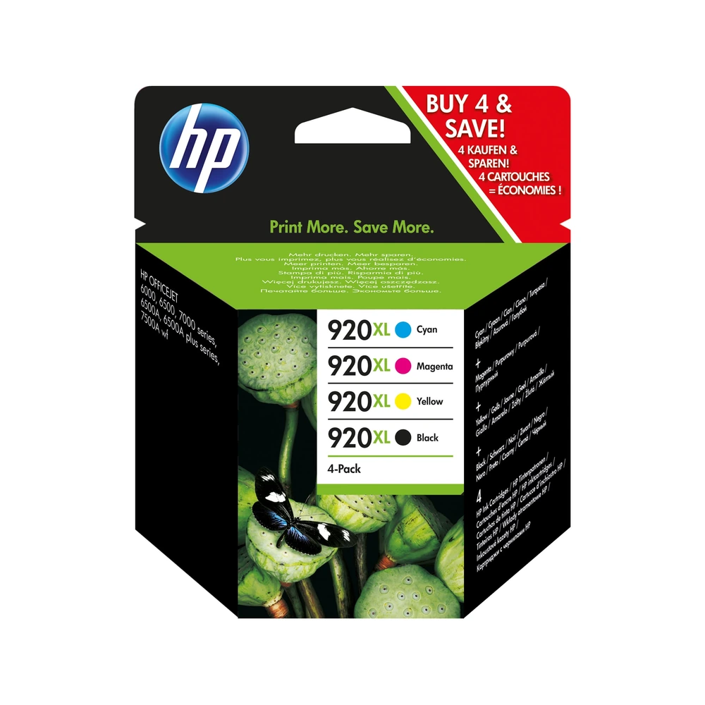 HP 920XL Ink Cartridge Multipack - C2N92AE