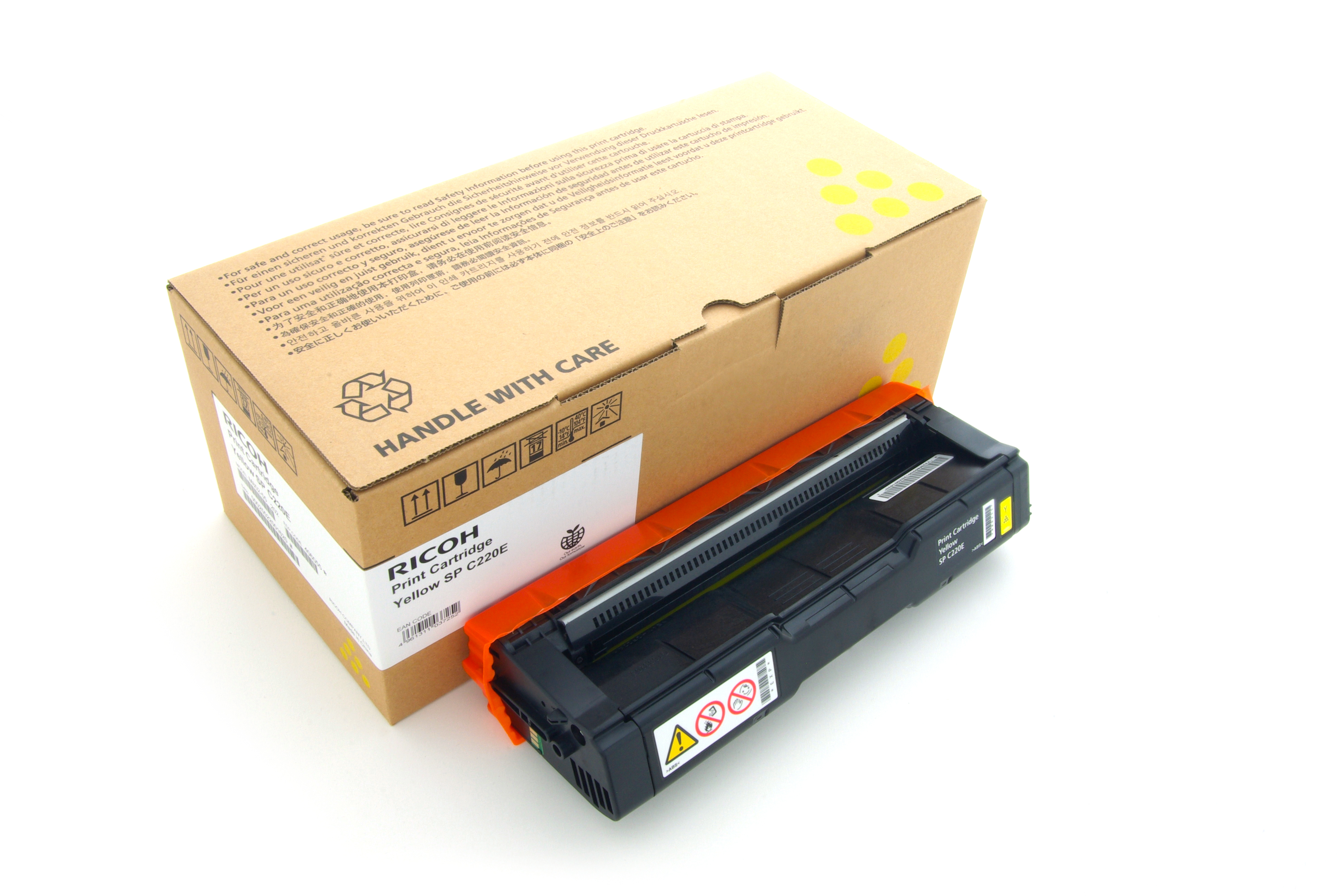 Ricoh C220 Yellow Toner Cartridge - 406106