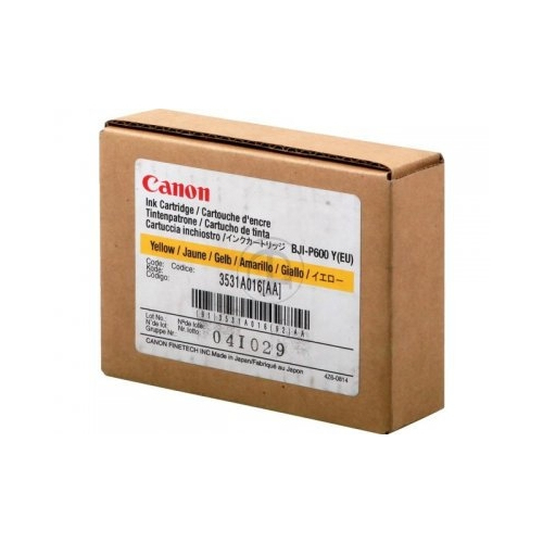 Canon P600 Yellow Ink Cartridge - 3531A016