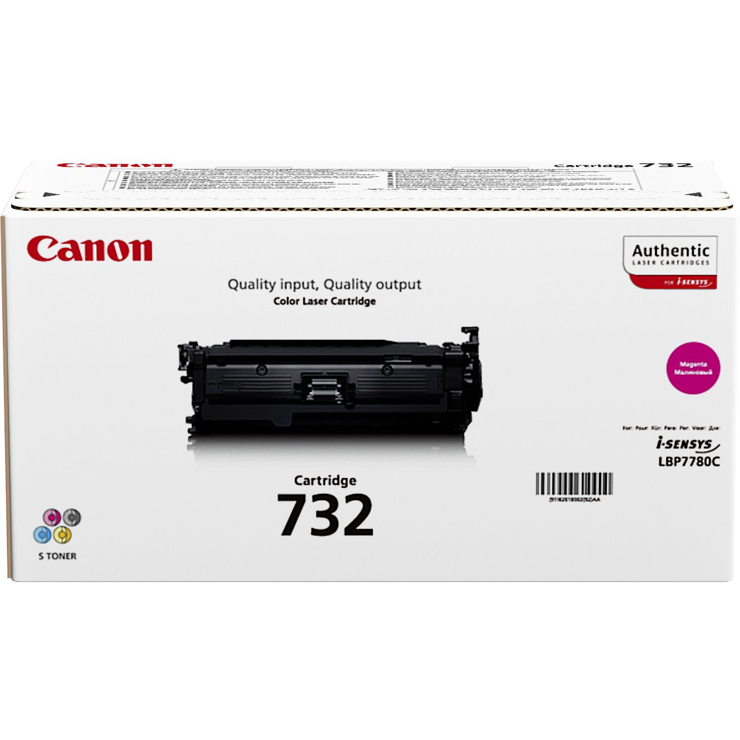 Canon 732 Magenta Toner Cartridge - 6261B002