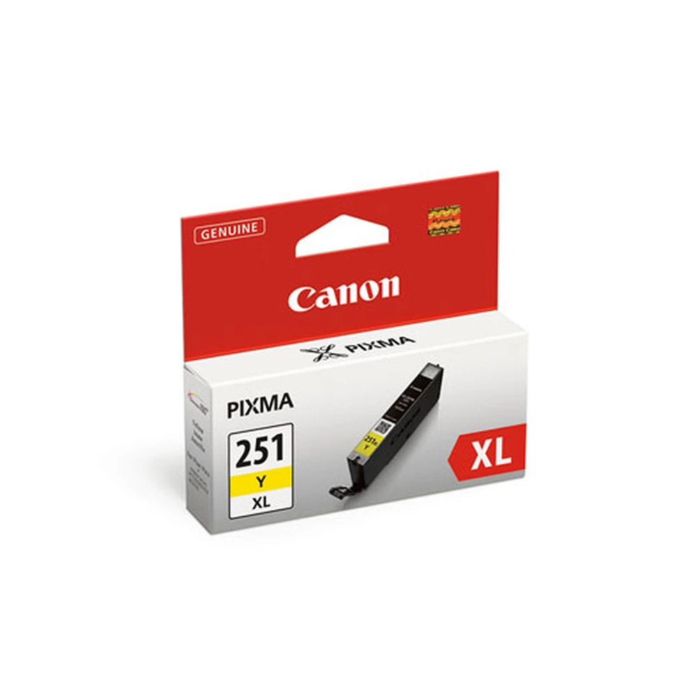 Canon CLI-251Y Yellow Ink Cartridge - 6451B001