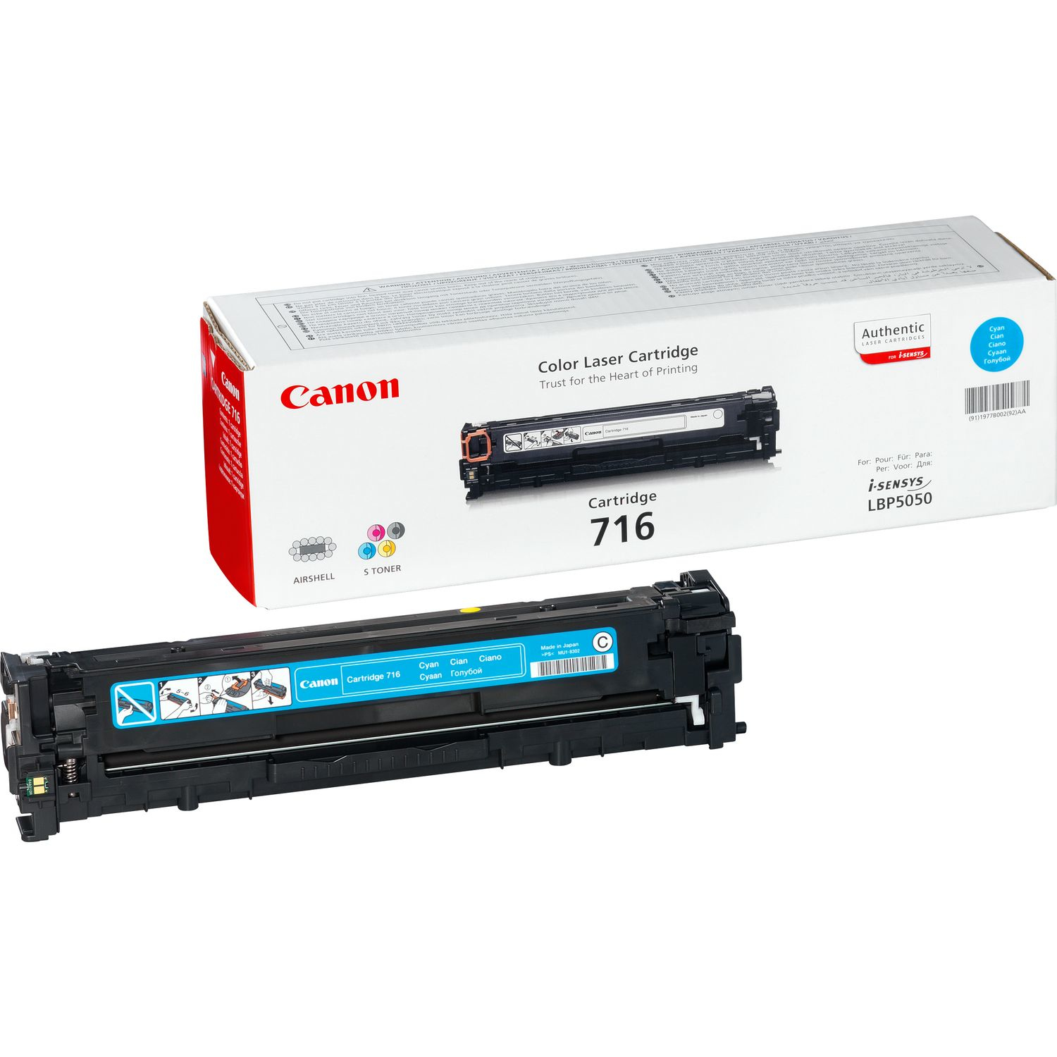 Canon 716 Cyan Toner Cartridge - 1979B002