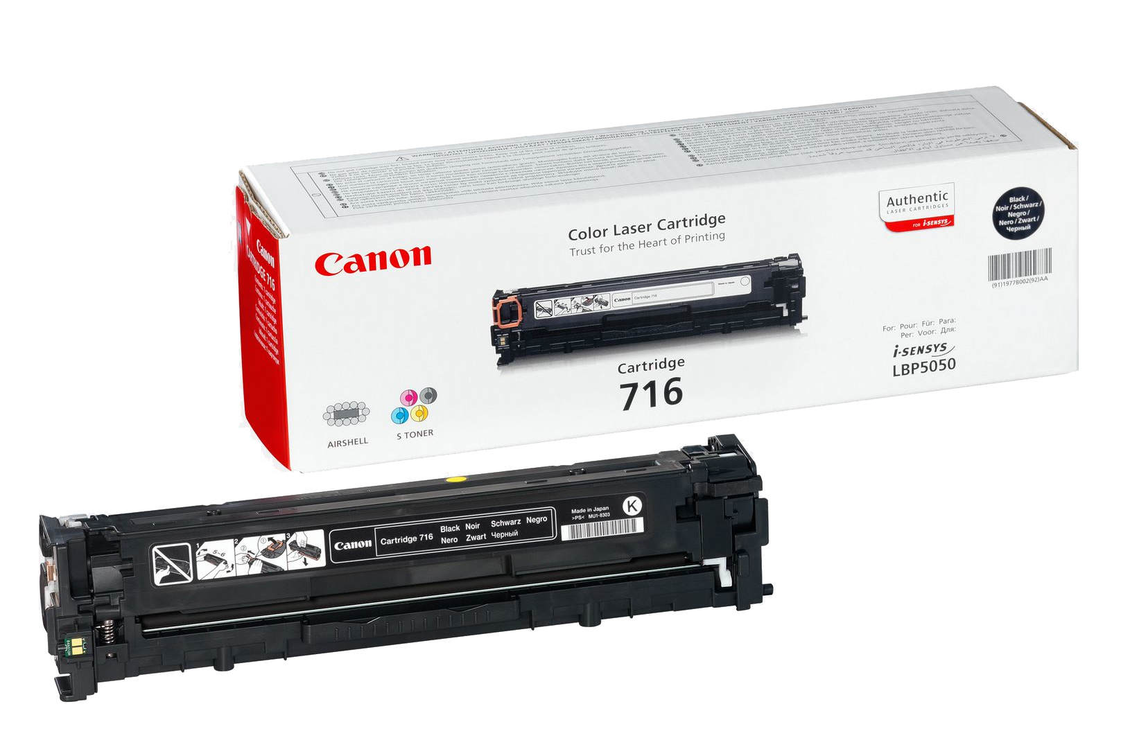 Canon Cartridge Black Toner Cartridge - 1980B002
