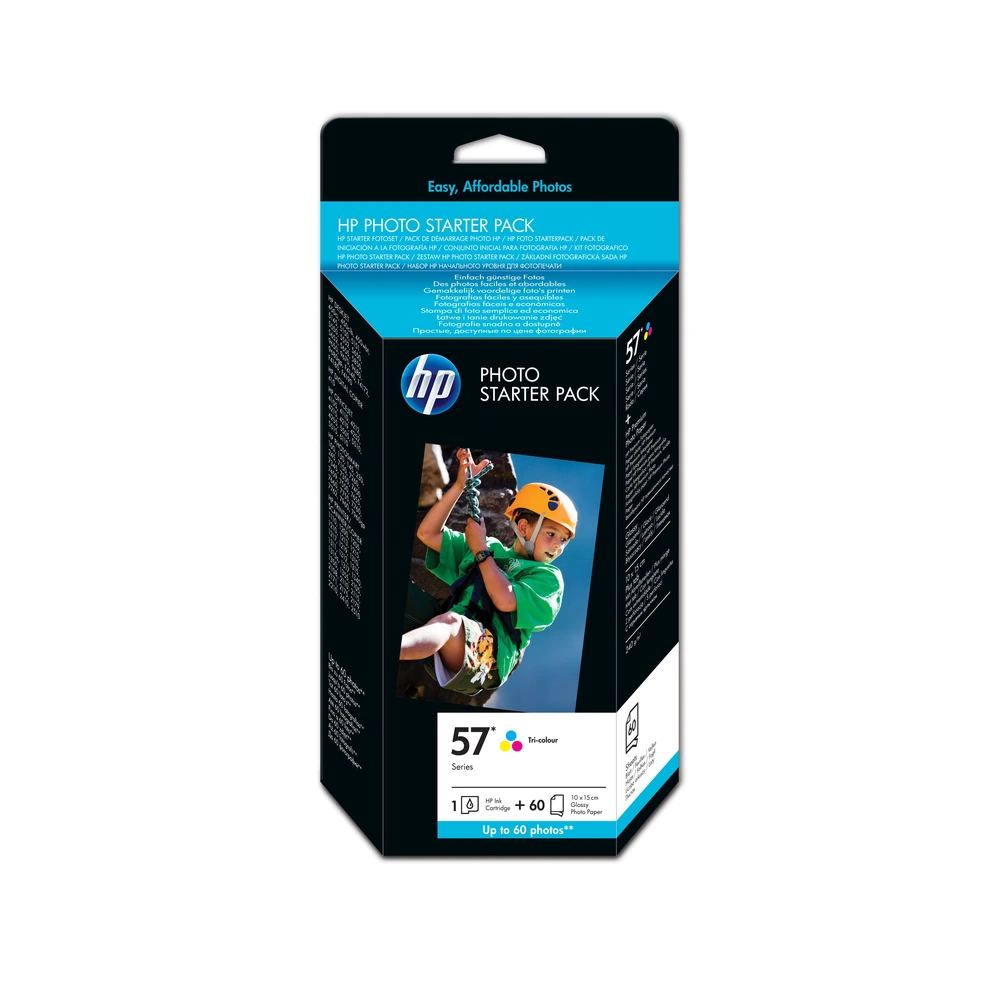 HP 57 + 60 + 10 + 15 Tri-Colour Ink Cartridge - Q7942AE