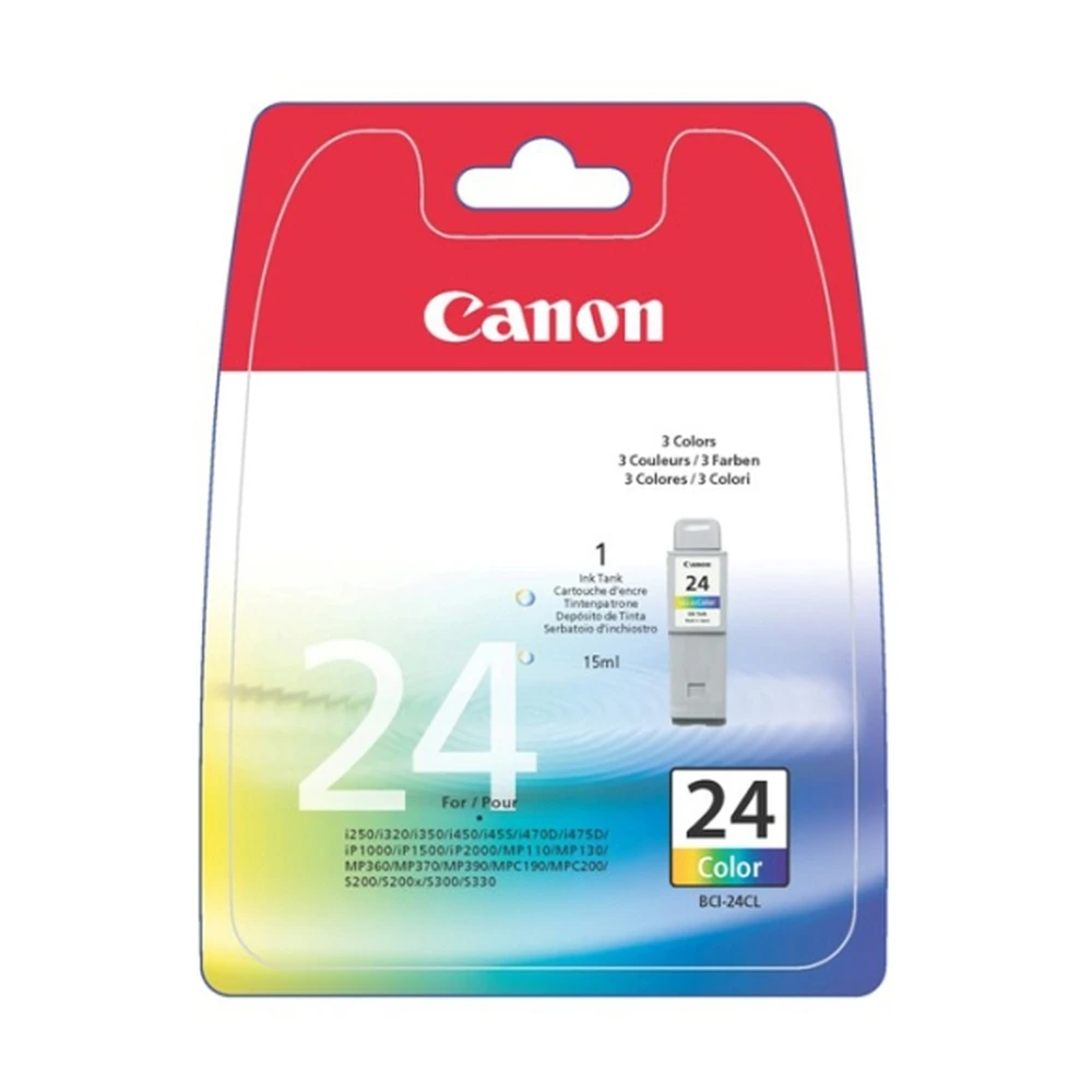 Canon BCI-24CL Tri-Colour Ink Cartridge - 6882A030