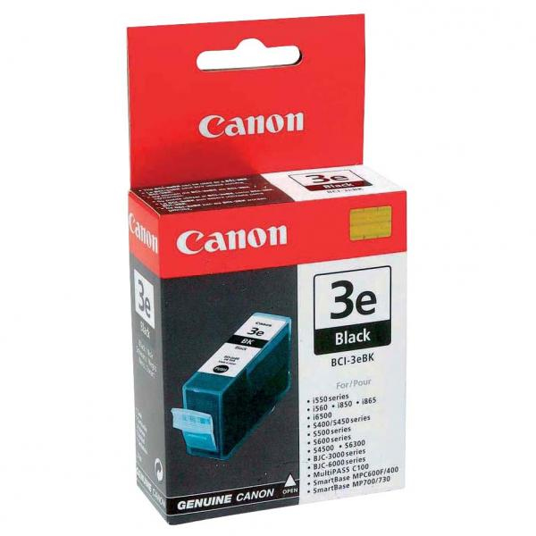 Canon BCI-3E Black Ink Cartridge - 4479A297