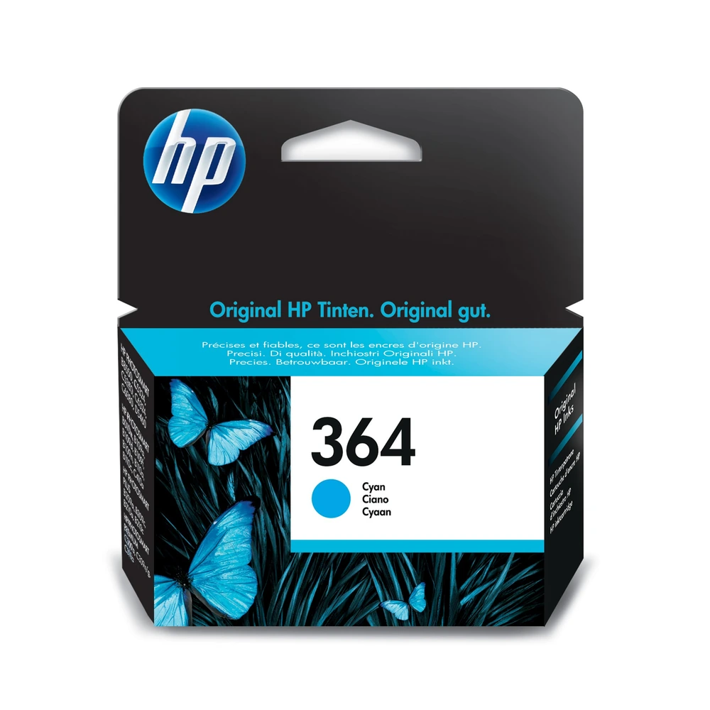HP 364 Cyan Ink Cartridge - CB318EE