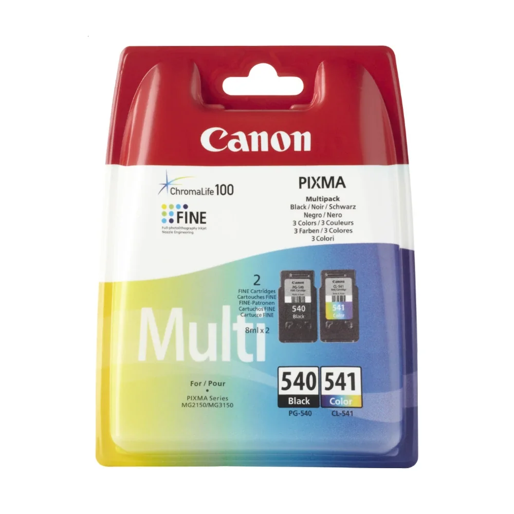 Canon PG-540 + CL-541 Ink Cartridge Multipack - 5225B007