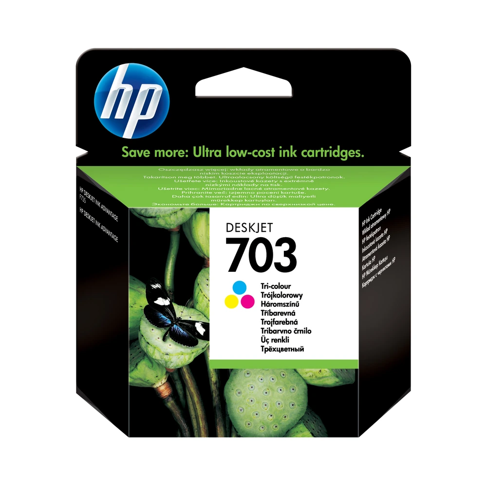 HP 703 Tri-Colour Ink Cartridge - CD888AE