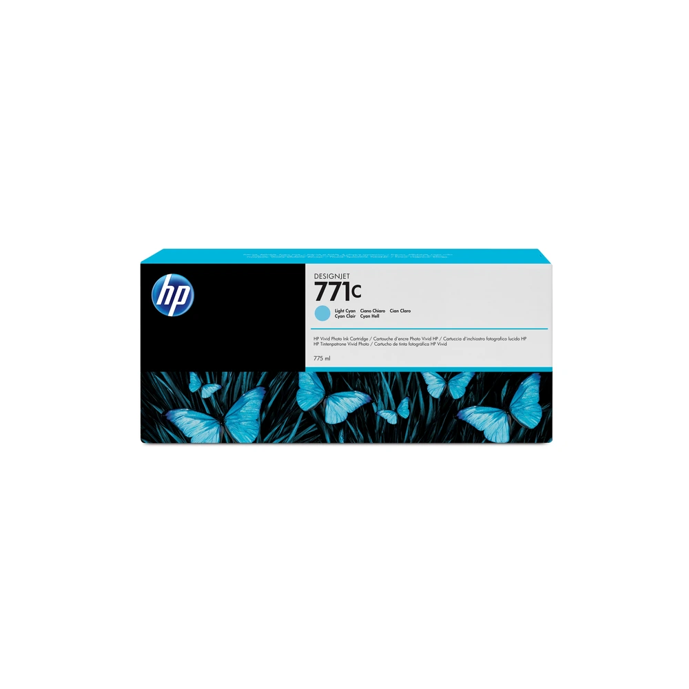 HP 771C Light Cyan Ink Cartridge - B6Y12A