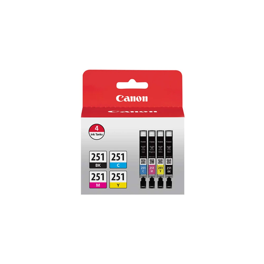 Canon CLI-251 Ink Cartridge Multipack - 6513B004
