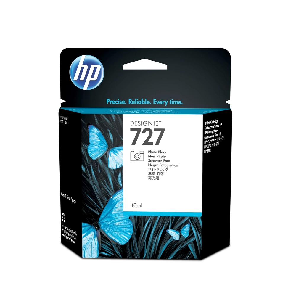 HP 727 Photo Black Ink Cartridge - B3P17A