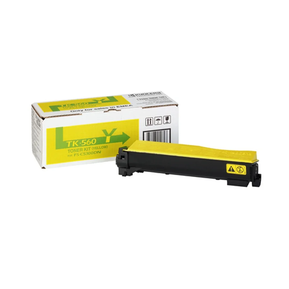 KYOCERA TK-560 Yellow Toner Cartridge - 1T02HNAEU0