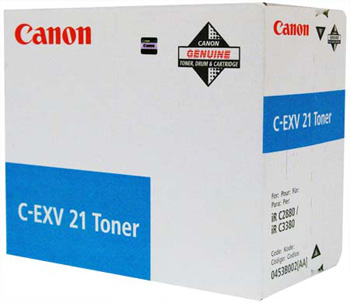 Canon EXV21 Cyan Toner Cartridge - 0457B002