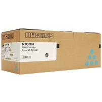 Ricoh SPC730DN Cyan High Yield Toner Cartridge - 407136