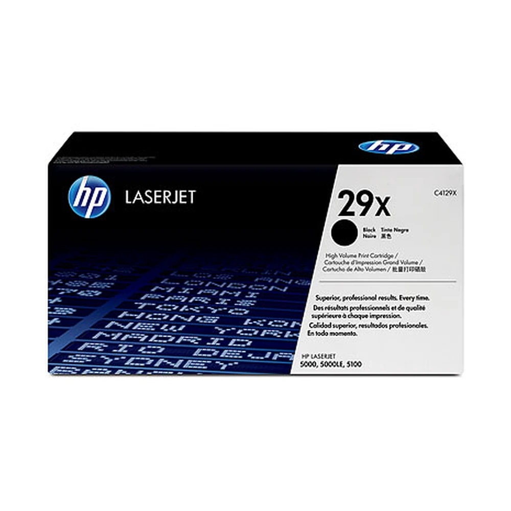 HP 29X Black High Yield Toner Cartridge - C4129X