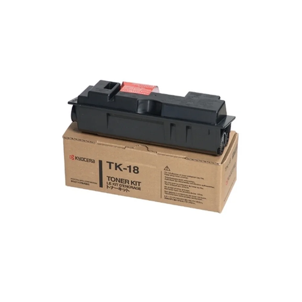 KYOCERA TK-18 Black Toner Cartridge - 1T02FM0EU0