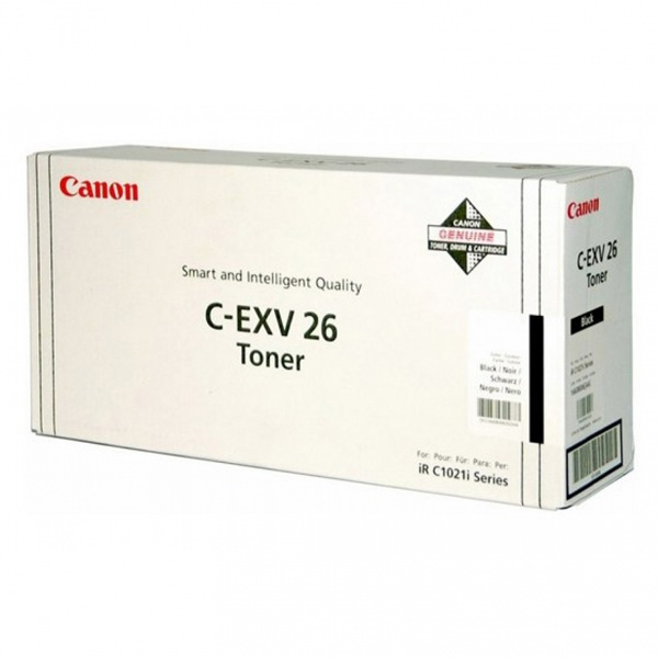 Canon C-EXV26 Black Toner Cartridge - 1660B006