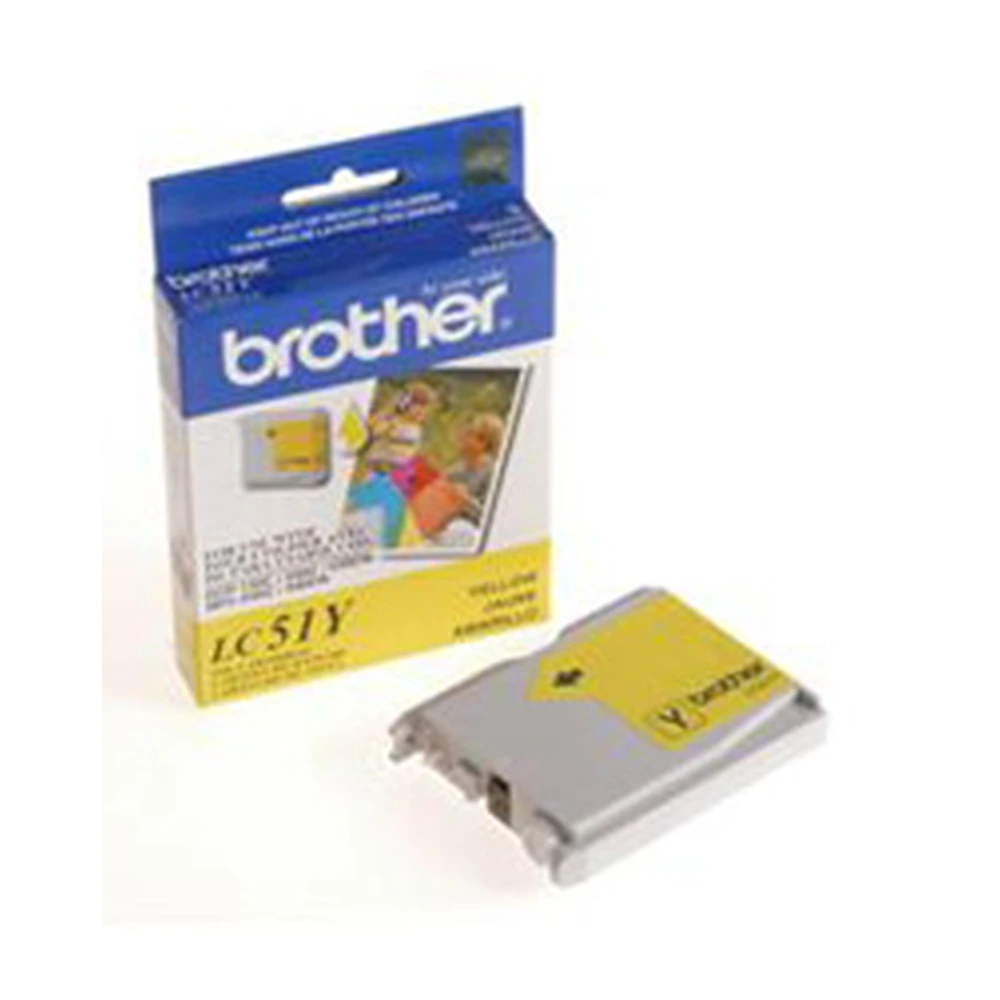 Brother LC51 Yellow Ink Cartridge